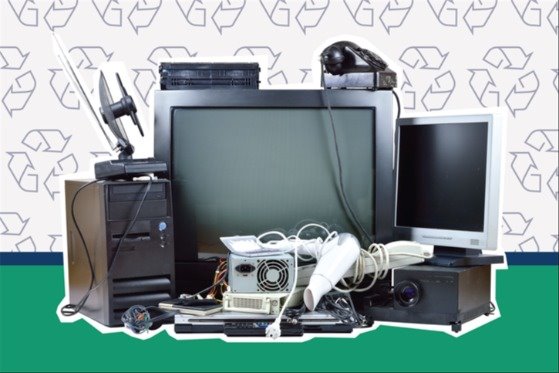 Free Electronics Recycling Event Graphic