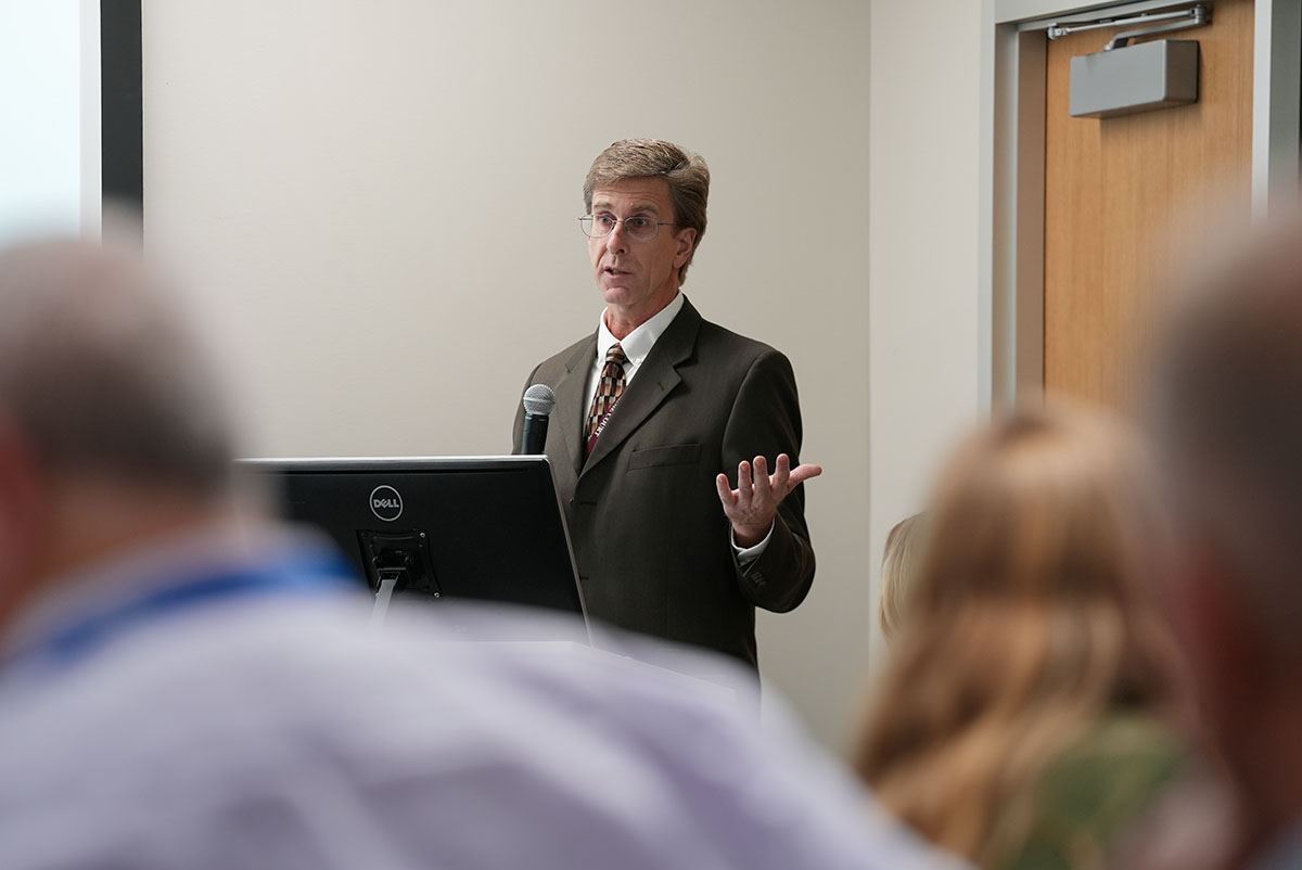 St. Croix County Judge, the Honorable R. Michael Waterman presenting about Family Treatment Court.