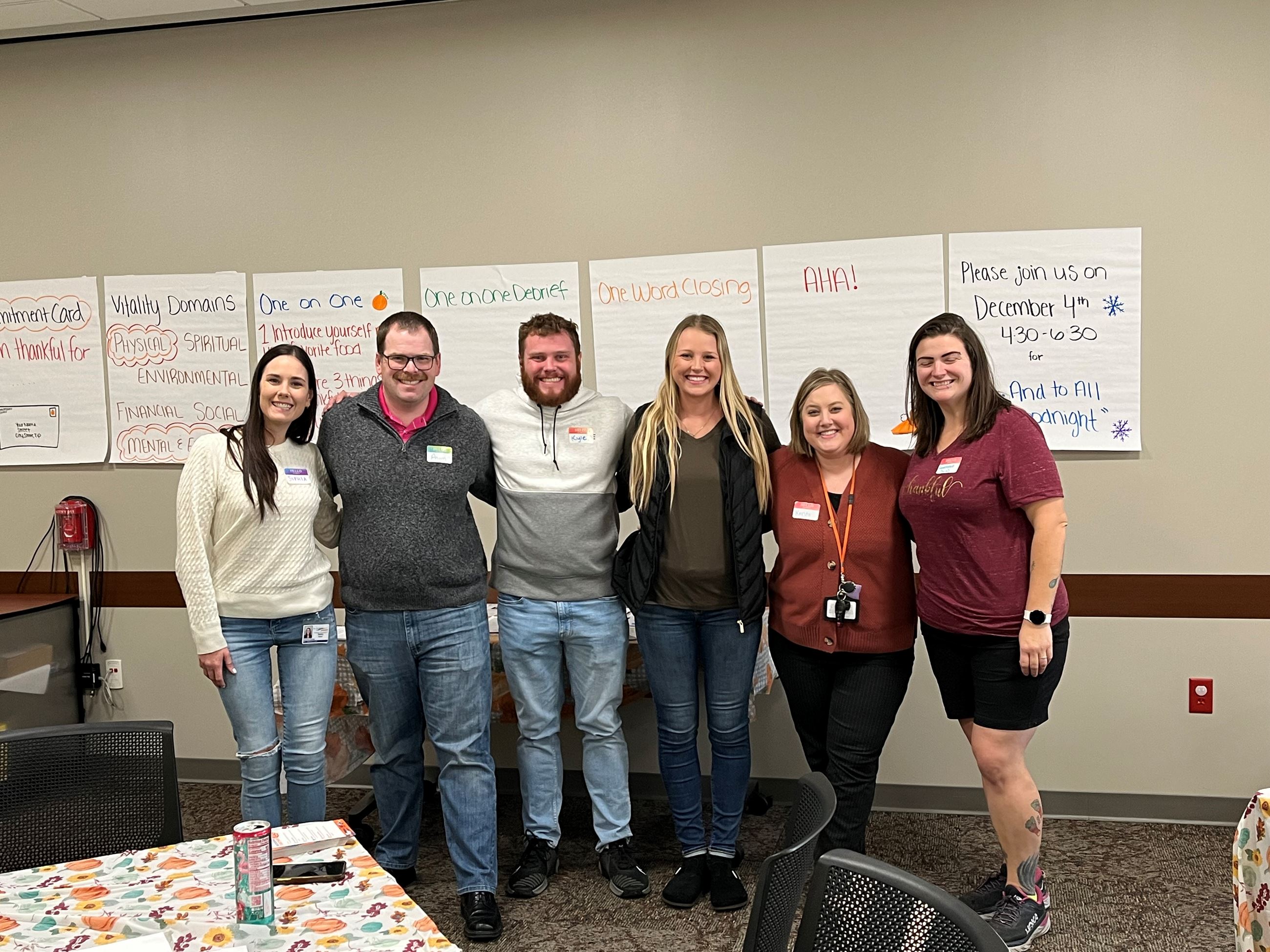 Photo of the Recovering Together Café Team.